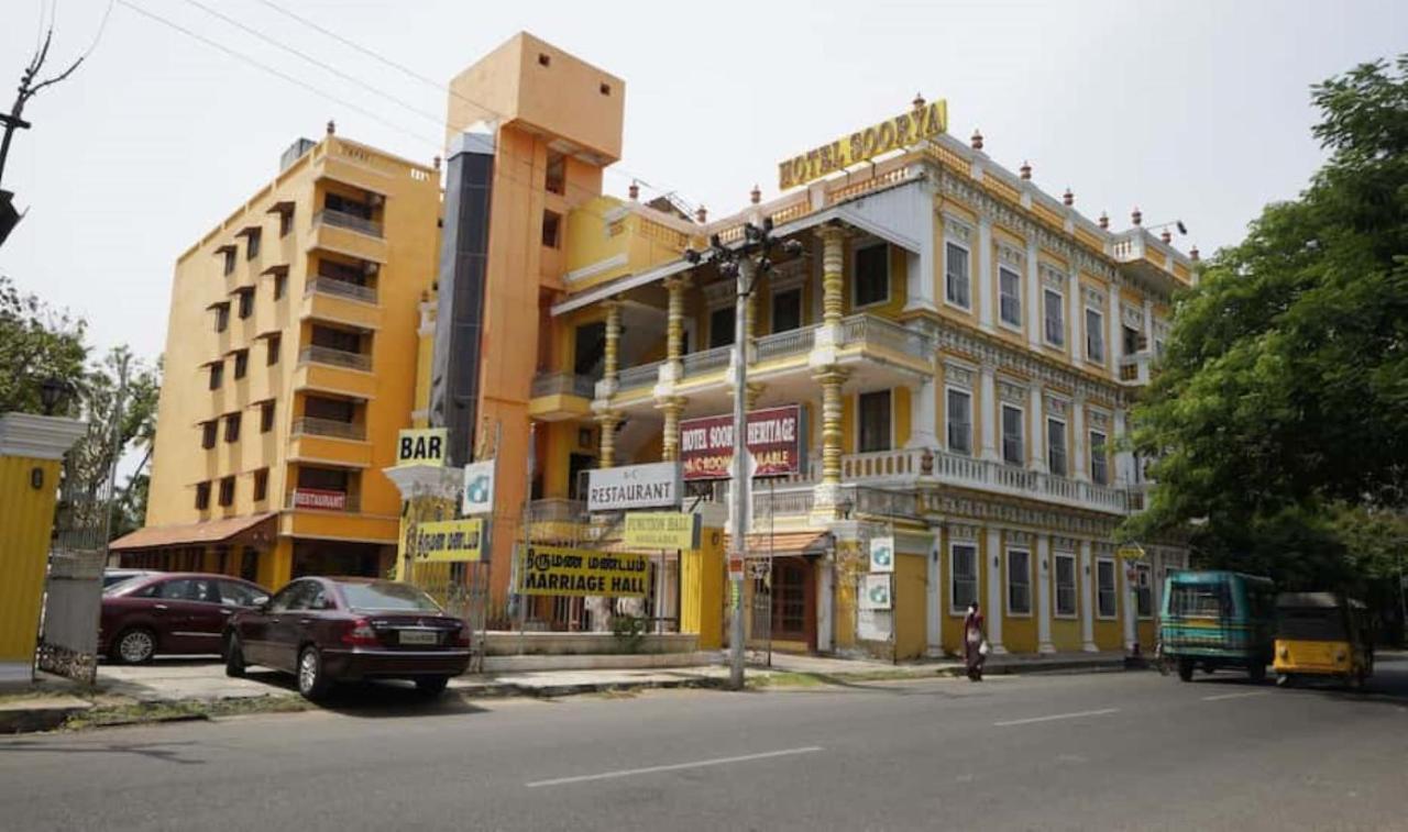 Hotel Soorya Heritage Inn Puducherry Exterior foto